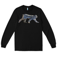 Black canada lynx Long Sleeve Tee - LillyAllenDesigns