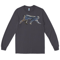 Smoke canada lynx Long Sleeve Tee - LillyAllenDesigns