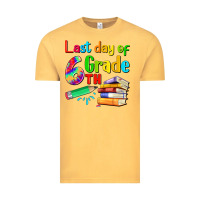 Vintage Mustard last day of sixth grade Vintage Tee - Artiststas