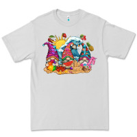 Dove Grey summer gnome tbw Premium Tee - texasbilliewilder