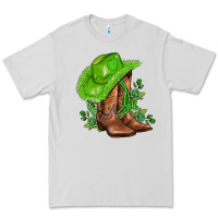 Dove Grey green  cowgirl and roses Premium Tee - AdoDesignShop