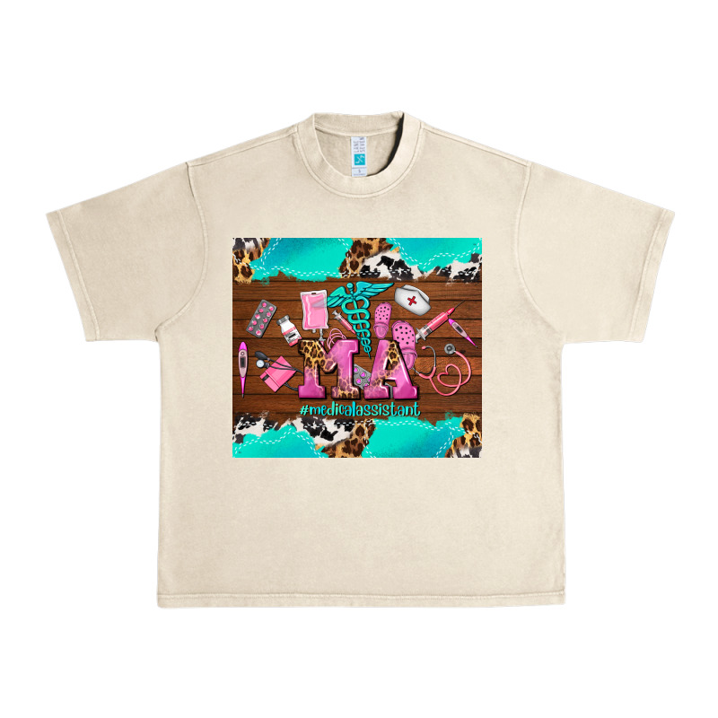 Ma Medical Assistant And Elements Urban Heavy Tee by AdoDesignShop | Teevron