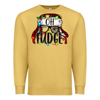 Antique Gold oh fudge Christmas story Premium Sweatshirt - Jasminsmagicworld