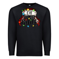 Black oh fudge Christmas story Premium Sweatshirt - Jasminsmagicworld