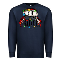 Navy oh fudge Christmas story Premium Sweatshirt - Jasminsmagicworld