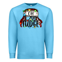 Ocean Blue oh fudge Christmas story Premium Sweatshirt - Jasminsmagicworld