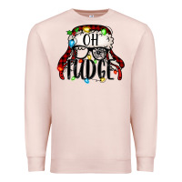 Pale Pink oh fudge Christmas story Premium Sweatshirt - Jasminsmagicworld