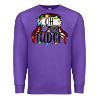 Purple oh fudge Christmas story Premium Sweatshirt - Jasminsmagicworld