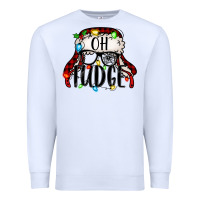 White oh fudge Christmas story Premium Sweatshirt - Jasminsmagicworld