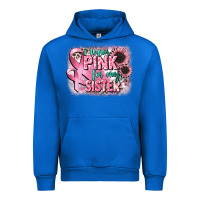 Cobalt i wear pink for my sister Urban Hoodie - CowGirlArtShop