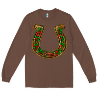 Chestnut Christmas Horseshoe Long Sleeve Tee - Jasminsmagicworld