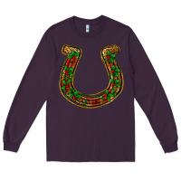 Plum Christmas Horseshoe Long Sleeve Tee - Jasminsmagicworld