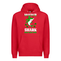 Red Mother Shark Doo Doo Doo Premium Hoodie - Bettercallsaul