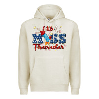 Oatmeal Heather little miss firecracker Premium Hoodie - JahusDesignShop