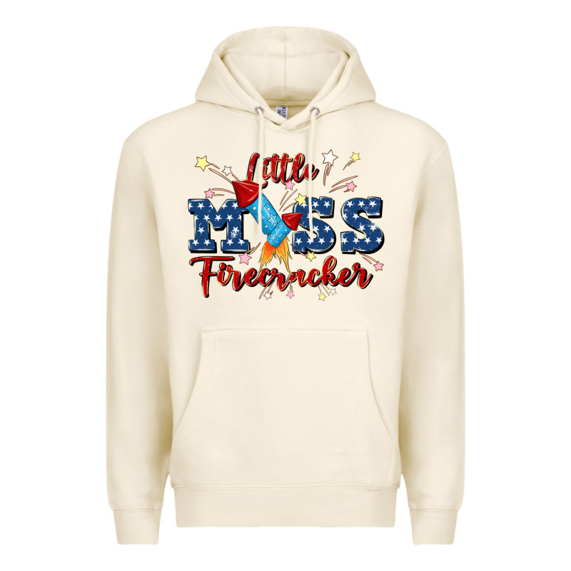 Little Miss Firecracker Premium Hoodie by JahusDesignShop | Teevron
