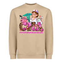 Mushroom cna certified nursing assistant Heavyweight Sweatshirt - AdoDesignShop
