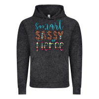 Vintage Black smart  sassy fierce Vintage Hoodie - JahusDesignShop