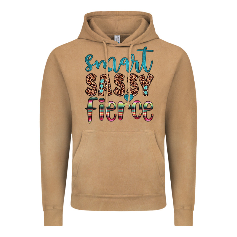 Smart  Sassy Fierce Vintage Hoodie by JahusDesignShop | Teevron