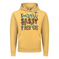 Vintage Mustard smart  sassy fierce Vintage Hoodie - JahusDesignShop