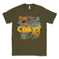 Army Green beautiful crazy Classic Tee - NancyCooperArtShop