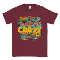 Burgundy beautiful crazy Classic Tee - NancyCooperArtShop
