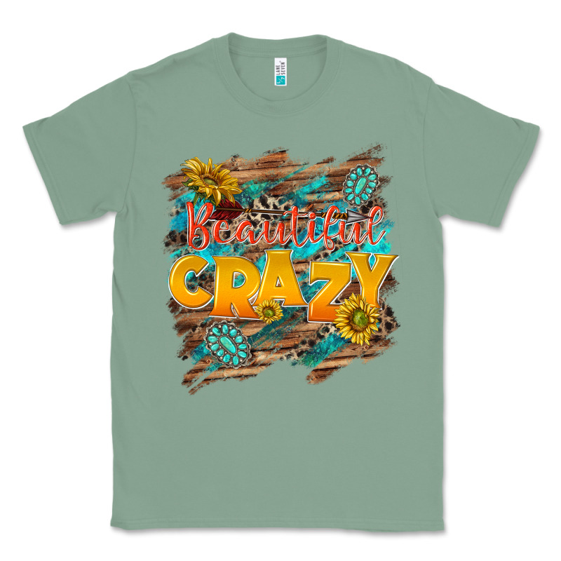 Beautiful Crazy Classic Tee by NancyCooperArtShop | Teevron