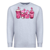 Heather Grey breast cancer coffee Premium Sweatshirt - Jasminsmagicworld