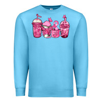 Ocean Blue breast cancer coffee Premium Sweatshirt - Jasminsmagicworld