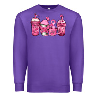 Purple breast cancer coffee Premium Sweatshirt - Jasminsmagicworld