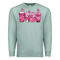 Seafoam breast cancer coffee Premium Sweatshirt - Jasminsmagicworld