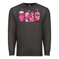 Smoke breast cancer coffee Premium Sweatshirt - Jasminsmagicworld