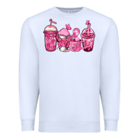 White breast cancer coffee Premium Sweatshirt - Jasminsmagicworld