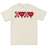 Bone valentine's day xoxo heart balloon Premium Tee - RanaPortraitStore