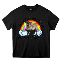 Black i'm the rainbow sheep of the family suffolk sheep black face sheep Heavy Core Tee - Artiststas