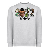 Heather Grey highland cow 2022 Heavyweight Sweatshirt - JahusDesignShop