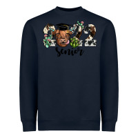 Navy highland cow 2022 Heavyweight Sweatshirt - JahusDesignShop