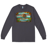 Smoke cactus turquoise serape leopard mexican flag Long Sleeve Tee - Jasminsmagicworld