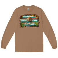 Toasted Coconut cactus turquoise serape leopard mexican flag Long Sleeve Tee - Jasminsmagicworld