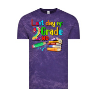 Cloud Purple last day of second grade Vintage Tee - Artiststas