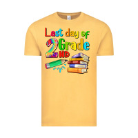 Vintage Mustard last day of second grade Vintage Tee - Artiststas