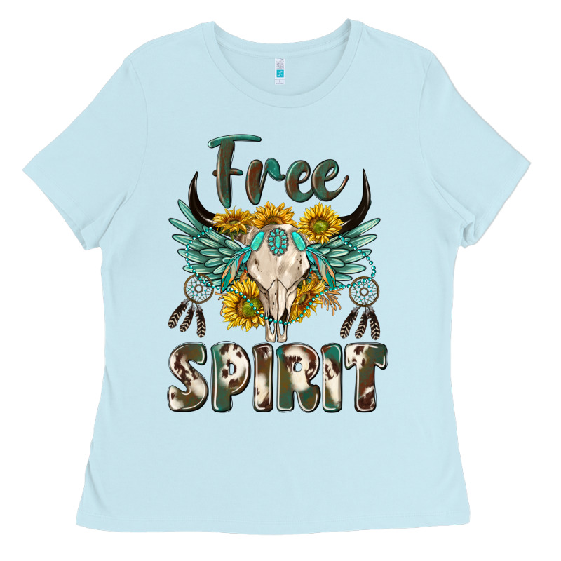 Western Boho Free Spirit Ladies Tee by texasbilliewilder | Teevron
