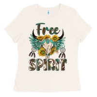 Bone western boho free spirit Ladies Tee - texasbilliewilder
