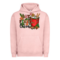 Pigment Salmon but first cocoa Urban Hoodie - CowGirlArtShop