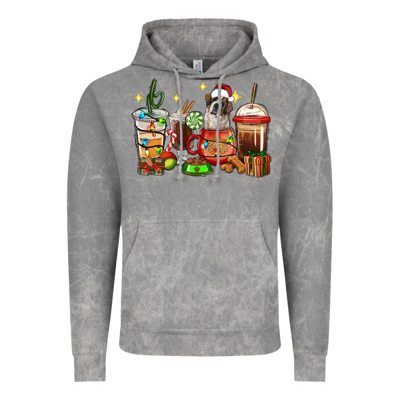 Christmas Coffee Cups With Saint Bernard Vintage Hoodie by RanaPortraitStore | Teevron