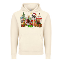 Vintage Artic Christmas coffee cups with Saint Bernard Vintage Hoodie - RanaPortraitStore