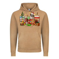 Vintage Camel Christmas coffee cups with Saint Bernard Vintage Hoodie - RanaPortraitStore