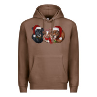 Chestnut christmas heifers Premium Hoodie - RanaPortraitStore