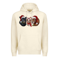 Sandshell christmas heifers Premium Hoodie - RanaPortraitStore