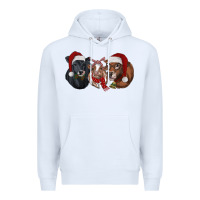 White christmas heifers Premium Hoodie - RanaPortraitStore