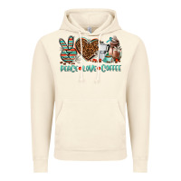 Vintage Artic peace love coffee Vintage Hoodie - AdoDesignShop